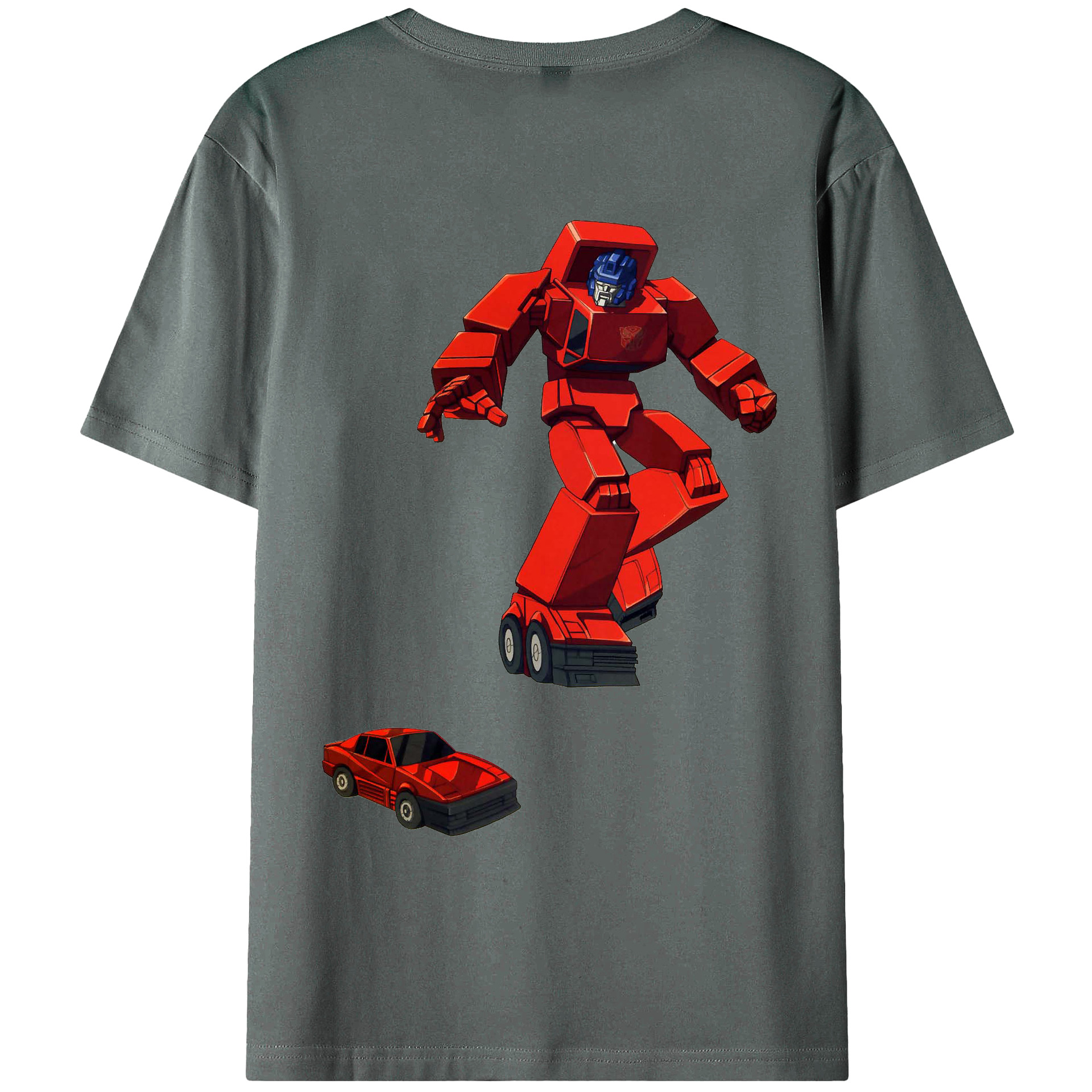 （画像用）  綿100％ メンズ半袖Tシャツ（バックプリント） 通気性